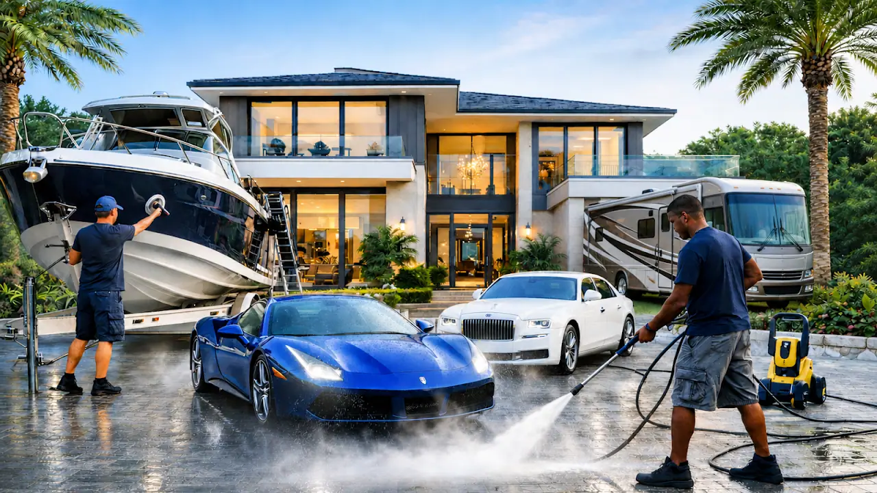 BBG Auto Detailing & Pressure Washing, RV detailing in Alexandria