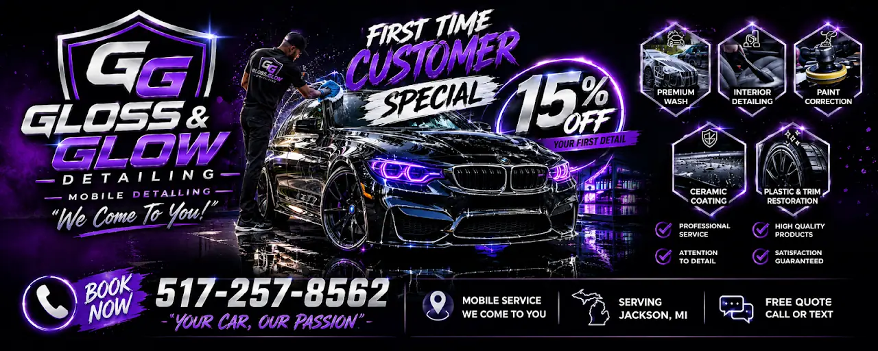 Gloss & Glow detailing, RV detailing in Jackson