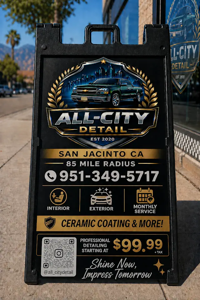 All-City Detail - Ceramic Coating, RV detailing in San Jacinto