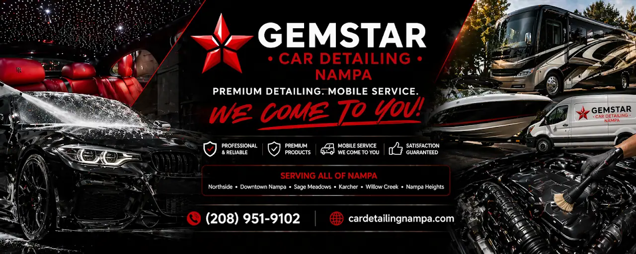 Gemstar Auto Detailing car detail Nampa, RV detailing in Nampa