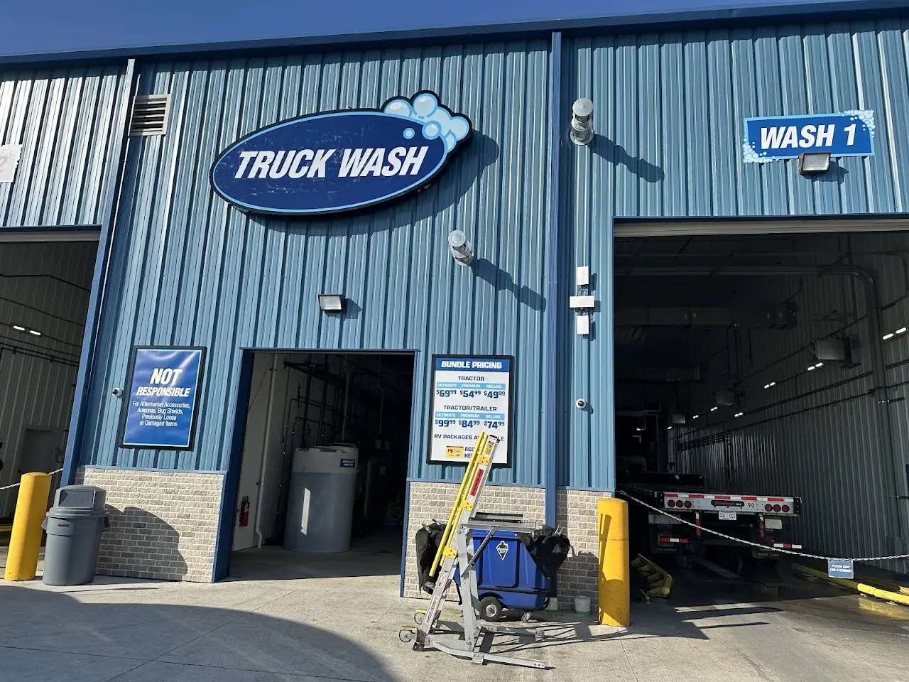 Truck Wash at Love's Travel Stops, RV detailing in Sidney