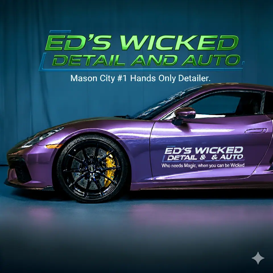 Ed's Wicked Detail & Auto, RV detailing in Mason City