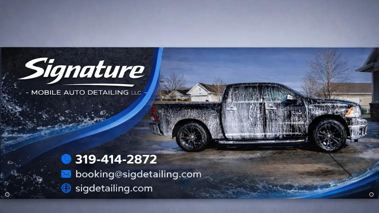 Signature Mobile Auto Detailing LLC, RV detailing in North Liberty