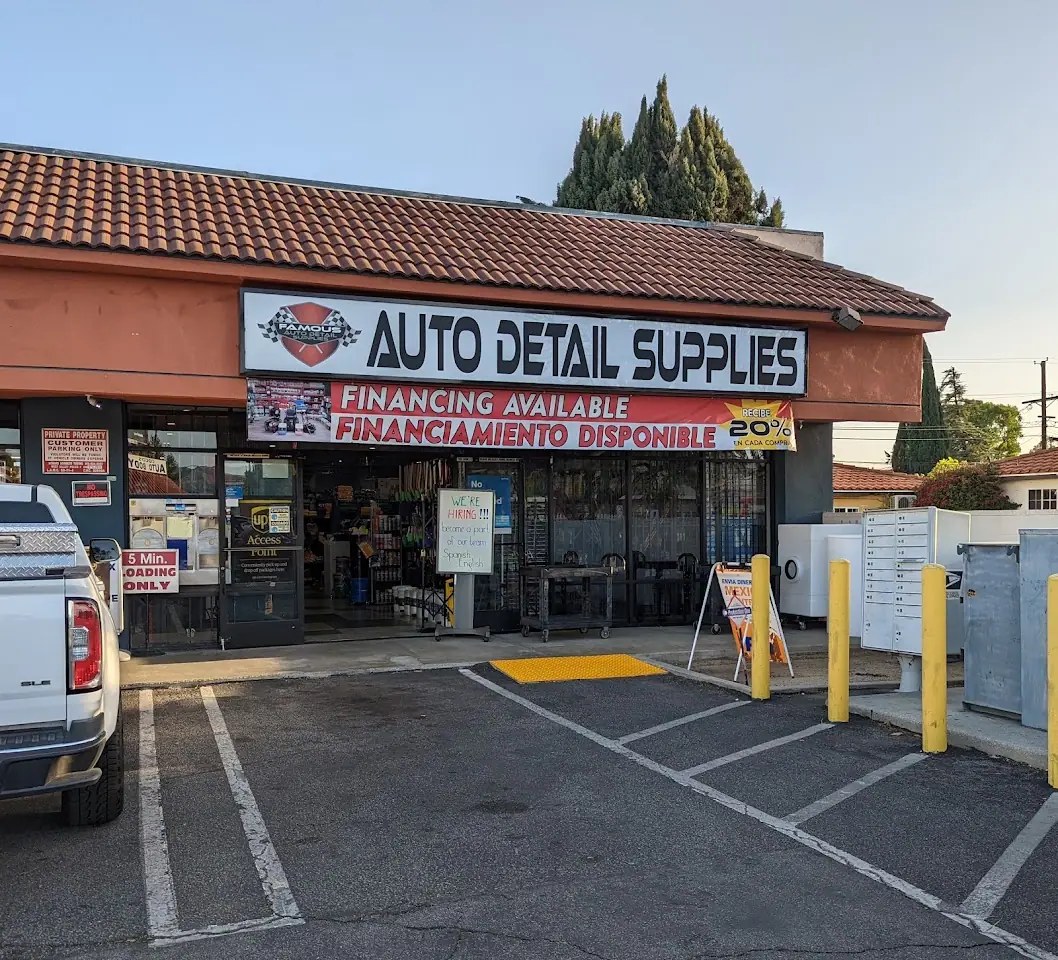 Famous Auto Detail Supplies, RV detailing in Winnetka