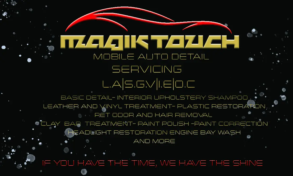 Magik Touch Mobile Detailing, RV detailing in La Puente